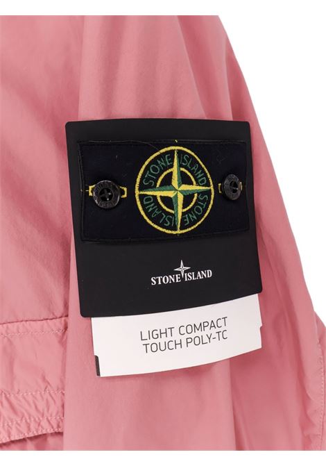 4100052 light compact touch poly-tc jacket man rose STONE ISLAND | L1S15 4100052 S0042V008G